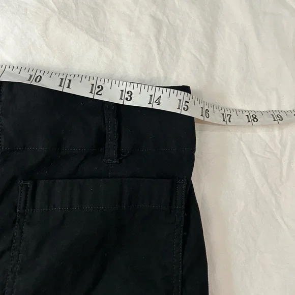 MAEVE ANTHROPOLOGIE The Colette Magic Fabric Crop Wide-Leg Pants Black 31T Tall - Picture 10 of 14